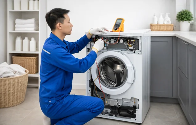 sửa tủ giặt tại thủ đức 