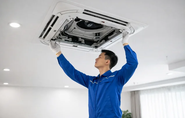 vệ sinh m&aacute;y lạnh thủ đức